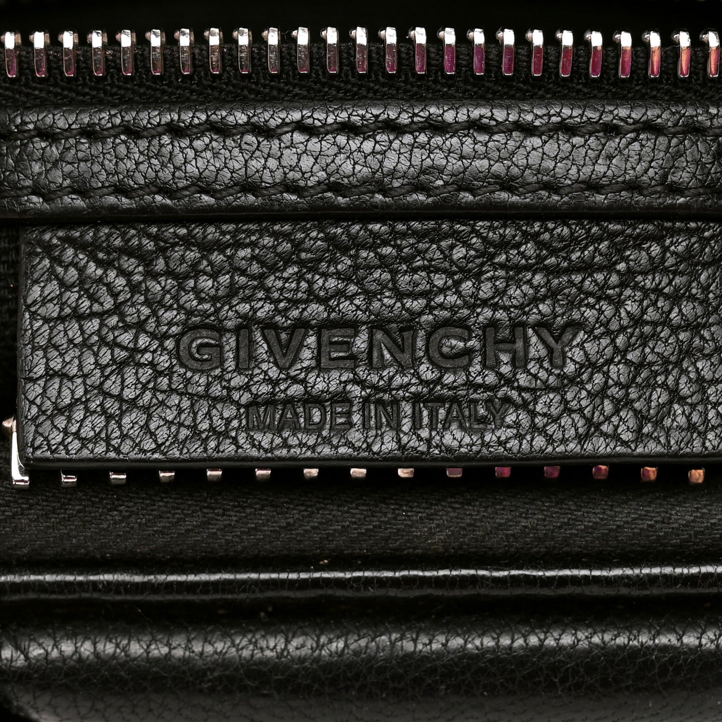 Sugar Goatskin Mini Antigona Black