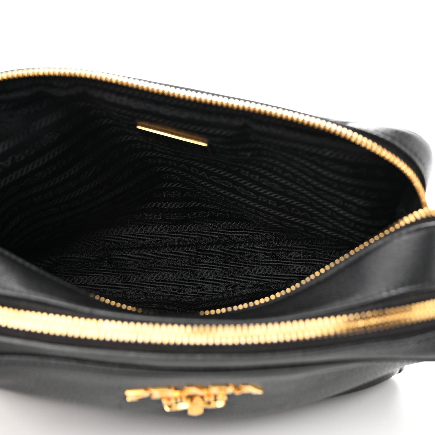 Prada Vitello Phenix Camera Bag Black 6 of 10