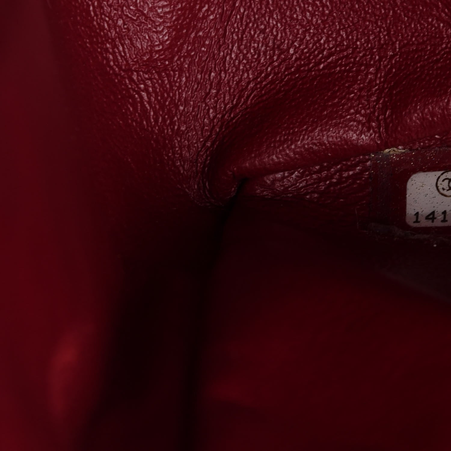 Chanel Distressed Patent 2.55 Reissue 227 Flap Raspberry Red 7 of 11
