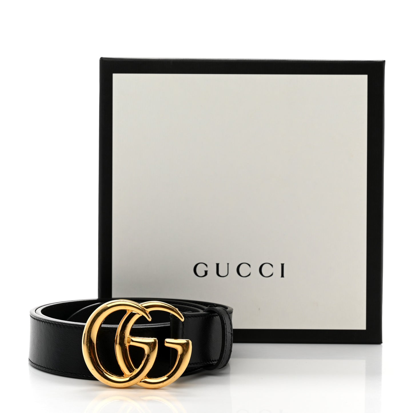 Calfskin Double G 30mm Belt 75 30 Black