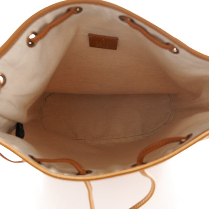 Gucci X DISNEY Mini Vintage GG Supreme Monogram Bucket Bag Beige Vintage Sun Oil 5 of 12