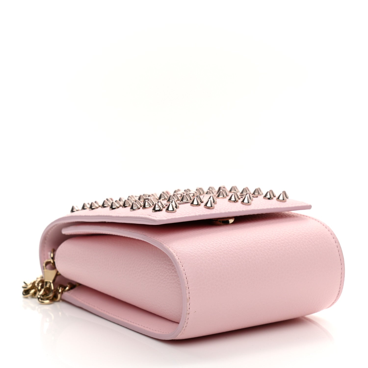 Christian Louboutin Calfskin Spikes Loubinthesky Paloma Crossbody Phone Case Doll 4 of 11