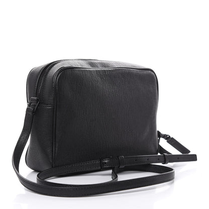 Saint Laurent Lambskin Monogram Small Lou Camera Bag Black 3 of 12
