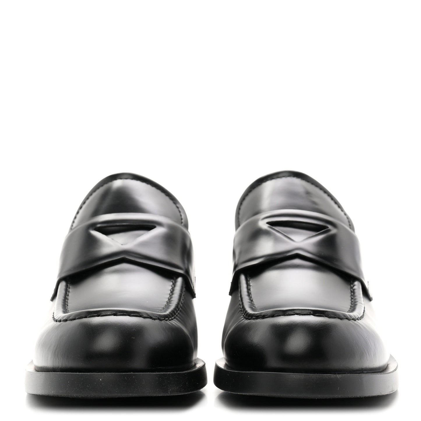 Spazzolato Loafers 40.5 Black