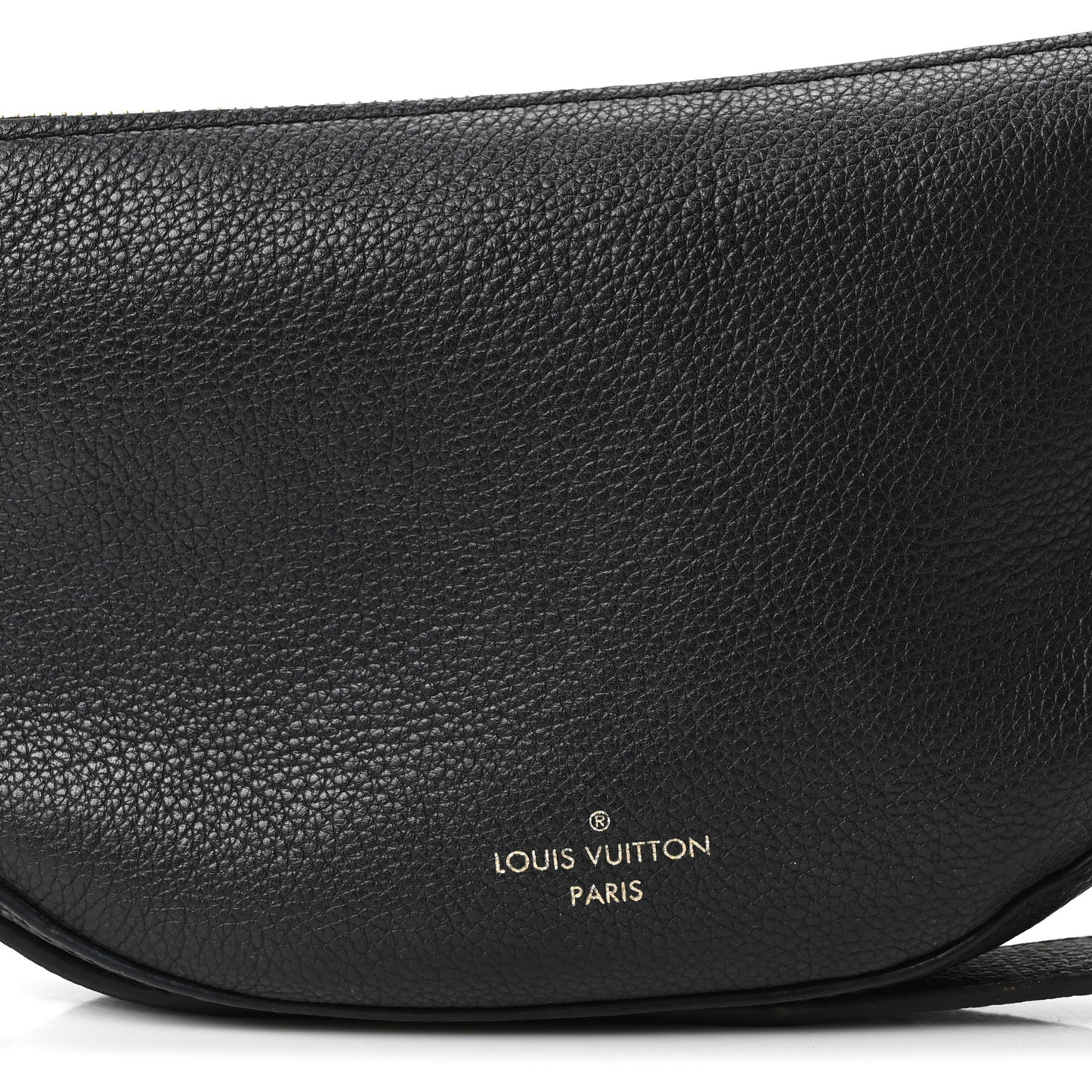 Smooth Calfskin Low Key Bumbag Black