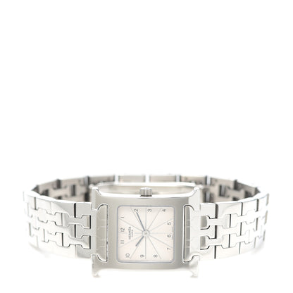 Hermes Stainless Steel 21mm Heure H Hour Quartz Watch 2 of 5