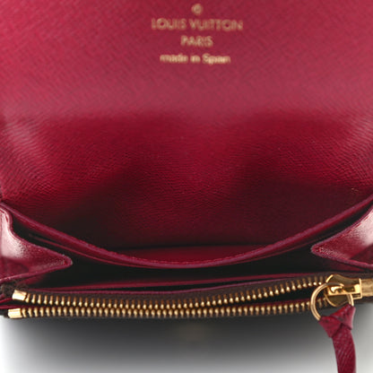 Louis Vuitton Monogram Rosalie Coin Purse Fuchsia 5 of 7