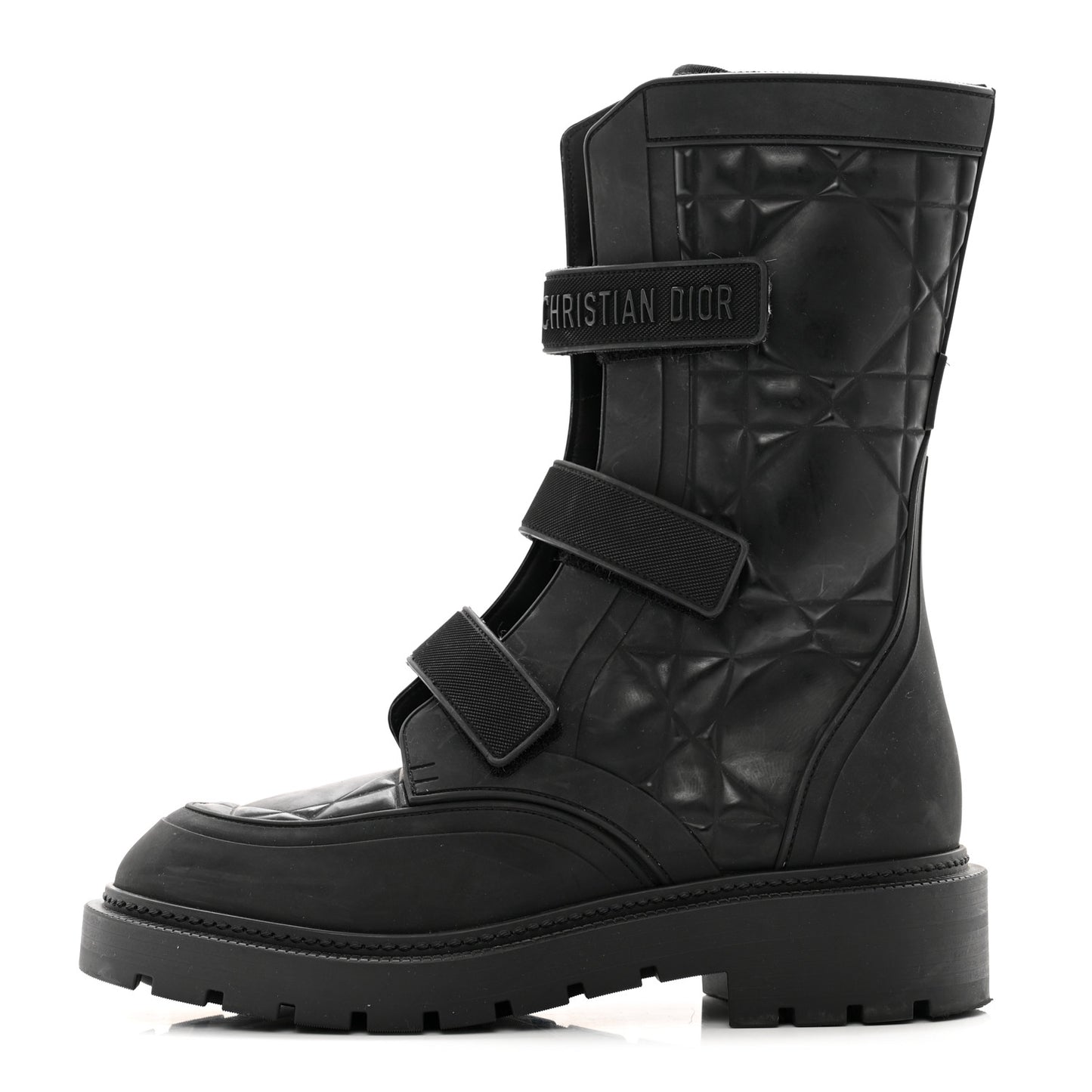 Rubber Macrocannage Dio(r)evolution Ankle Boots 37 Black