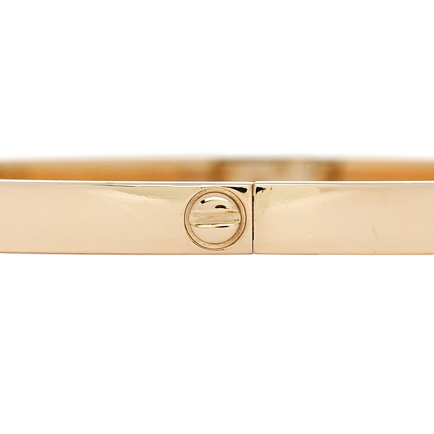 18K Yellow Gold Small LOVE Bracelet 16