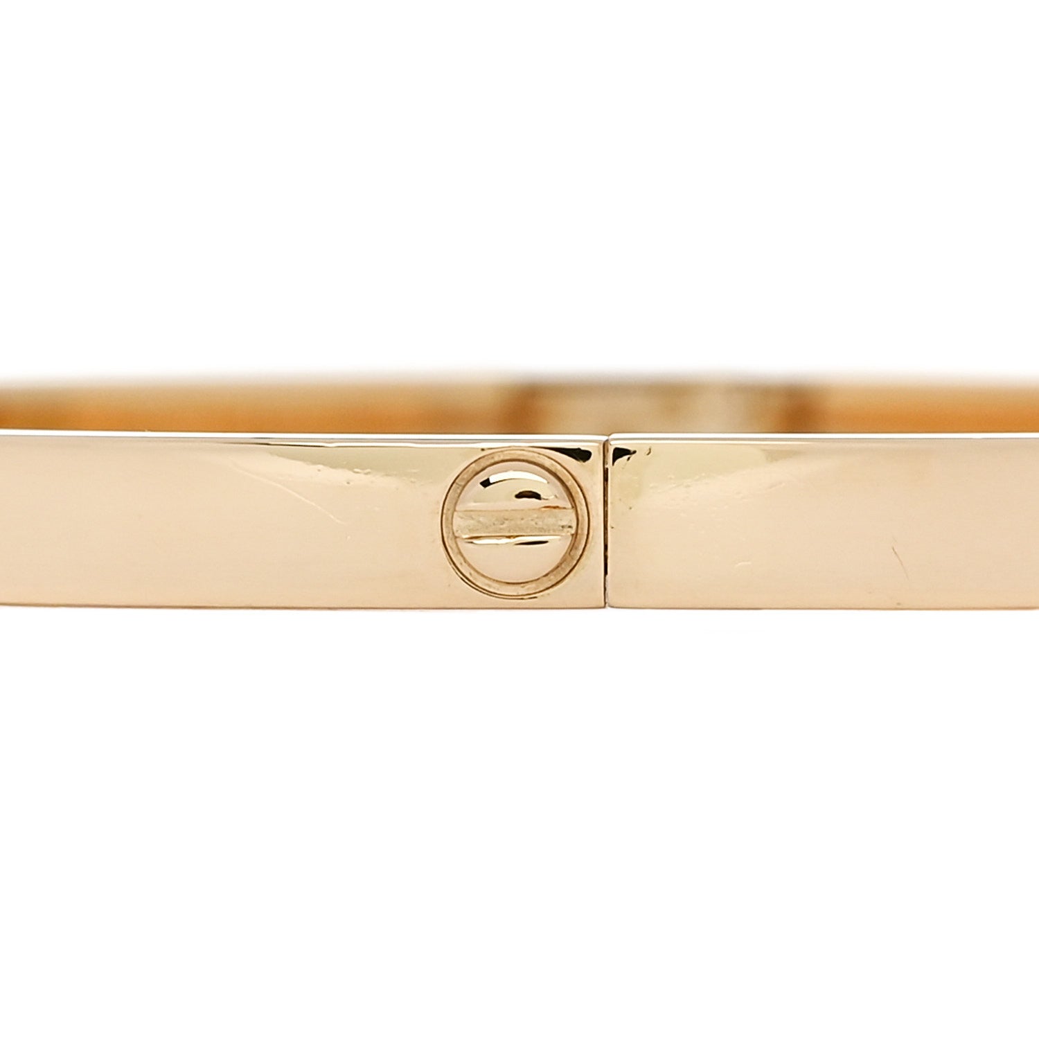 Cartier 18K Yellow Gold Small LOVE Bracelet 16 5 of 8
