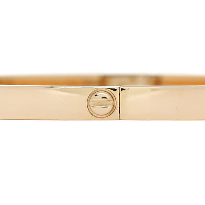 Cartier 18K Yellow Gold Small LOVE Bracelet 16 5 of 8