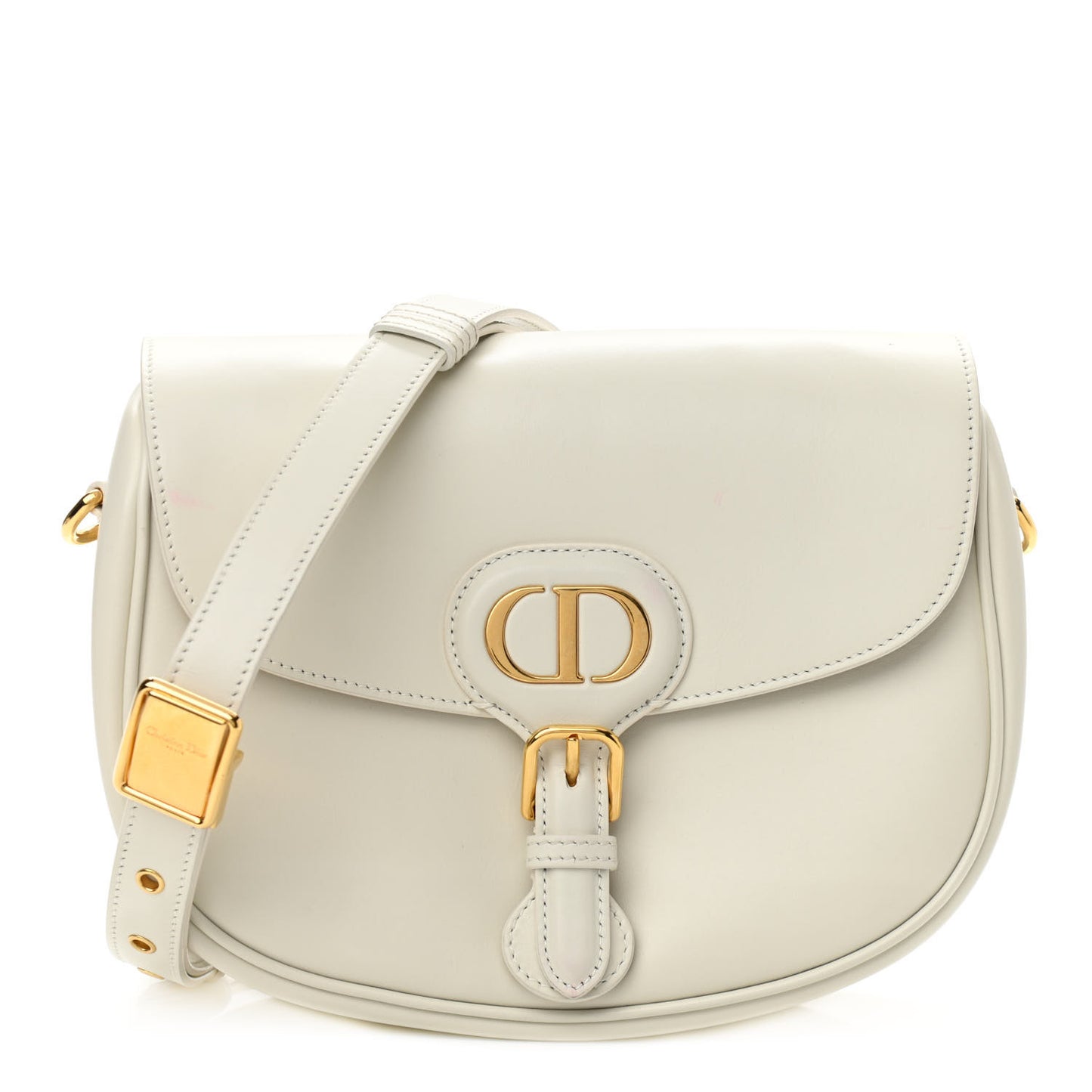 Box Calfskin Medium Bobby Flap Latte