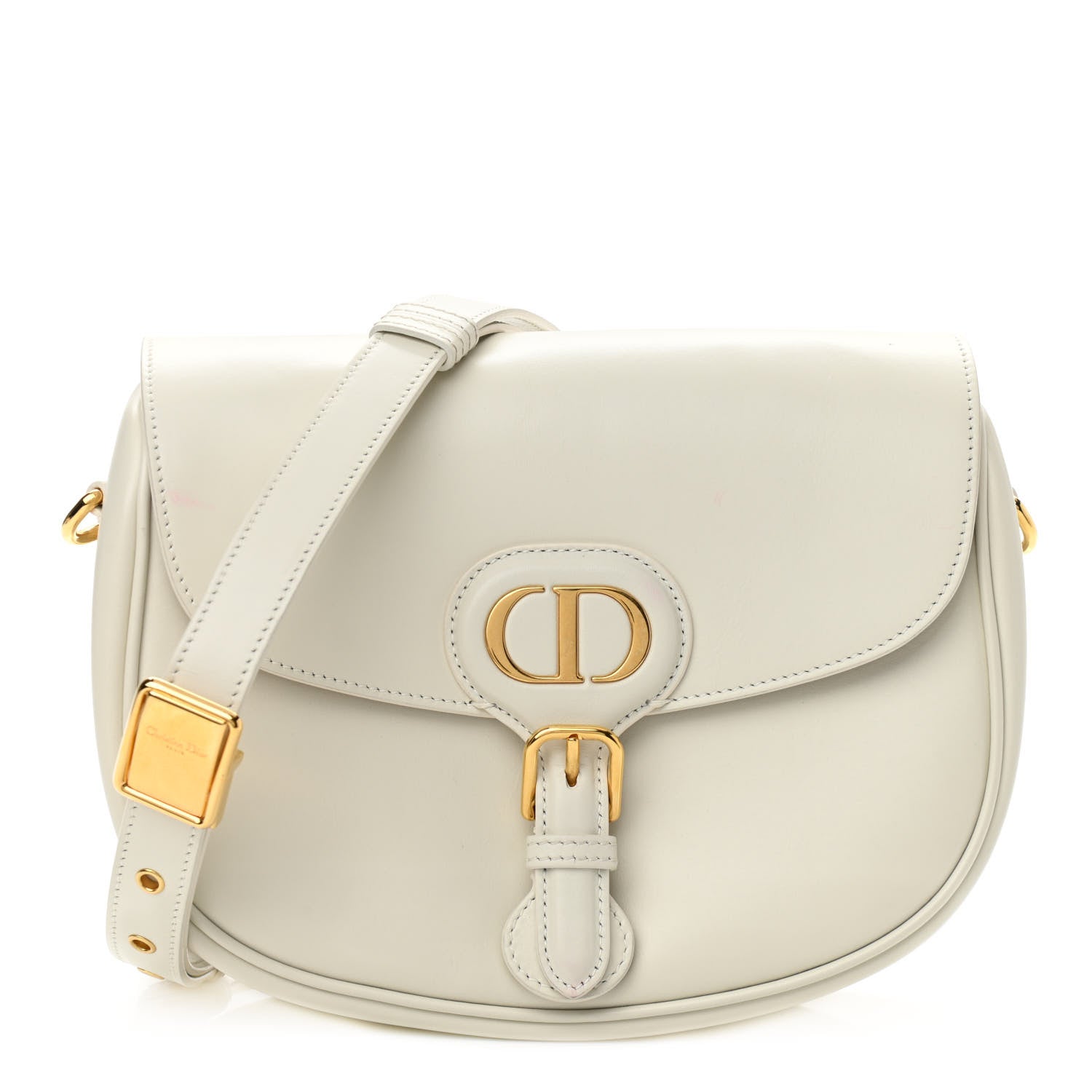 Christian Dior Box Calfskin Medium Bobby Flap Latte 1 of 13