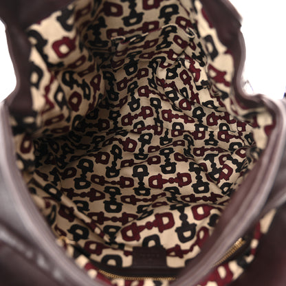 Gucci Guccissima Medium Hysteria Tote Chocolate 4 of 9