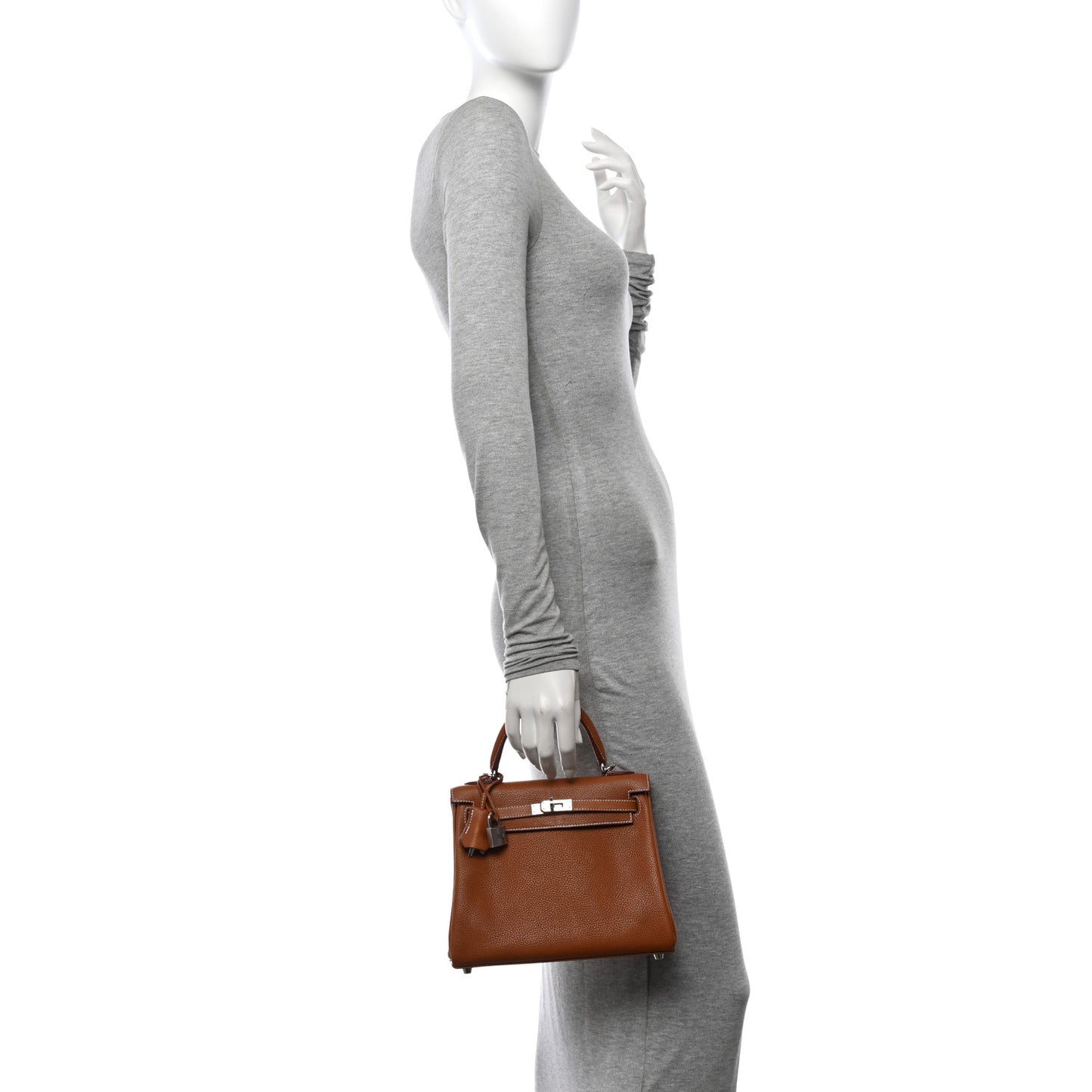 Barenia Faubourg Kelly Retourne 25 Fauve Ficelle