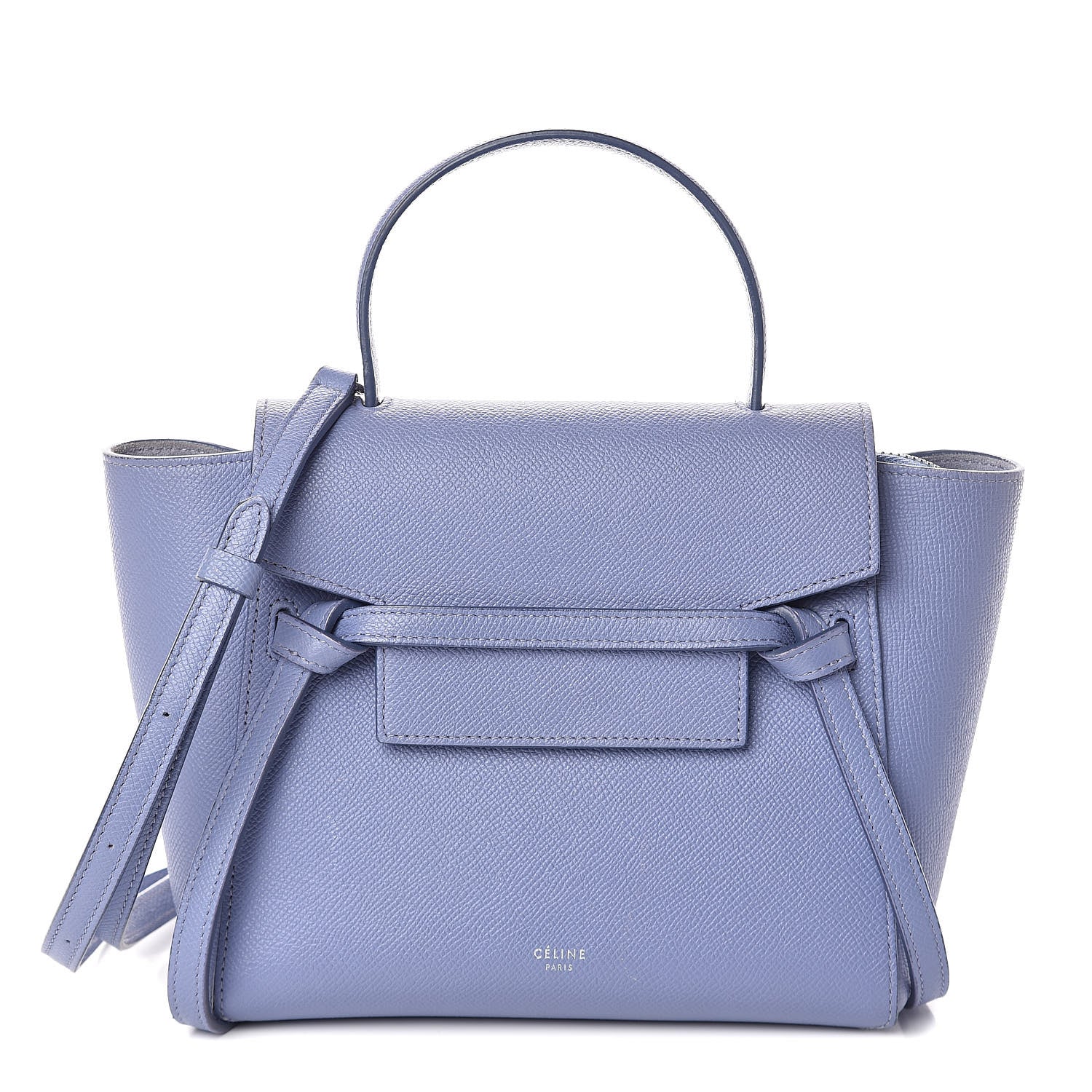 Celine Grained Calfskin Nano Belt Bag Amethyst 1 of 9