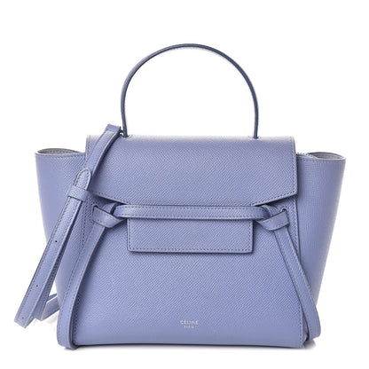 Celine Grained Calfskin Nano Belt Bag Amethyst 1 of 9