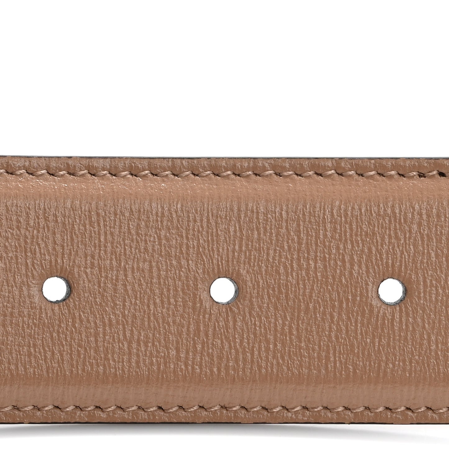 Azalea Calfskin Enamel Monochrome Double G 40mm Belt 100 40 Camelia