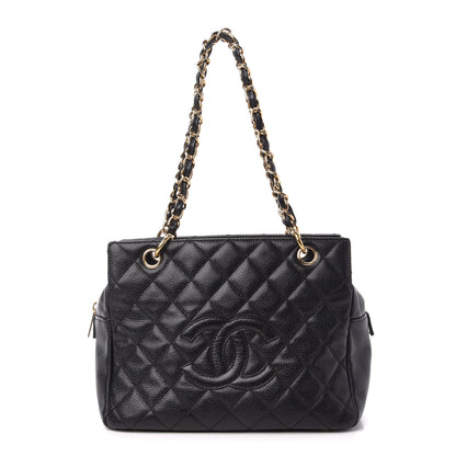 Chanel Caviar Quilted Petit Timeless Tote PTT Black 1 of 10