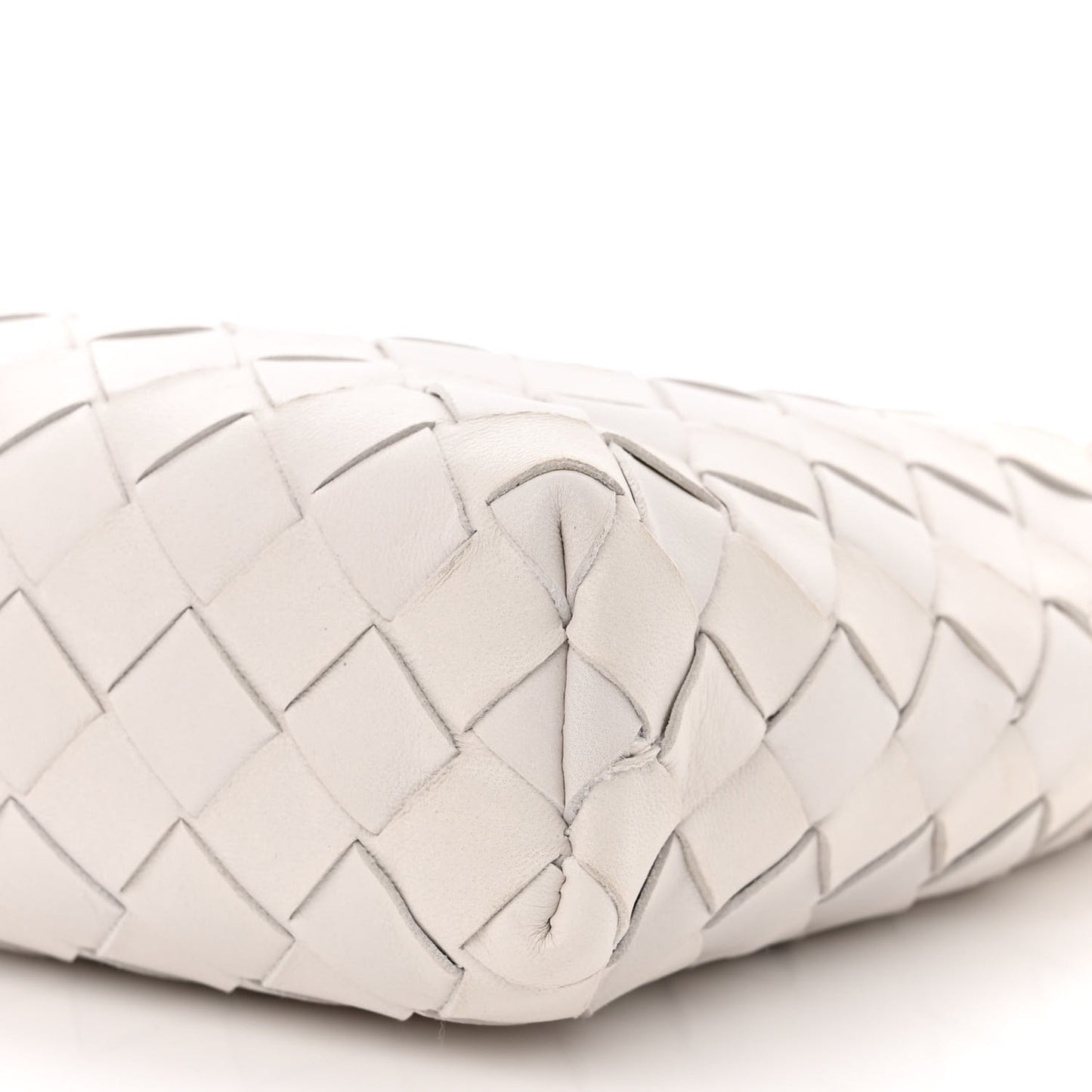 Nappa Intrecciato Crossbody White