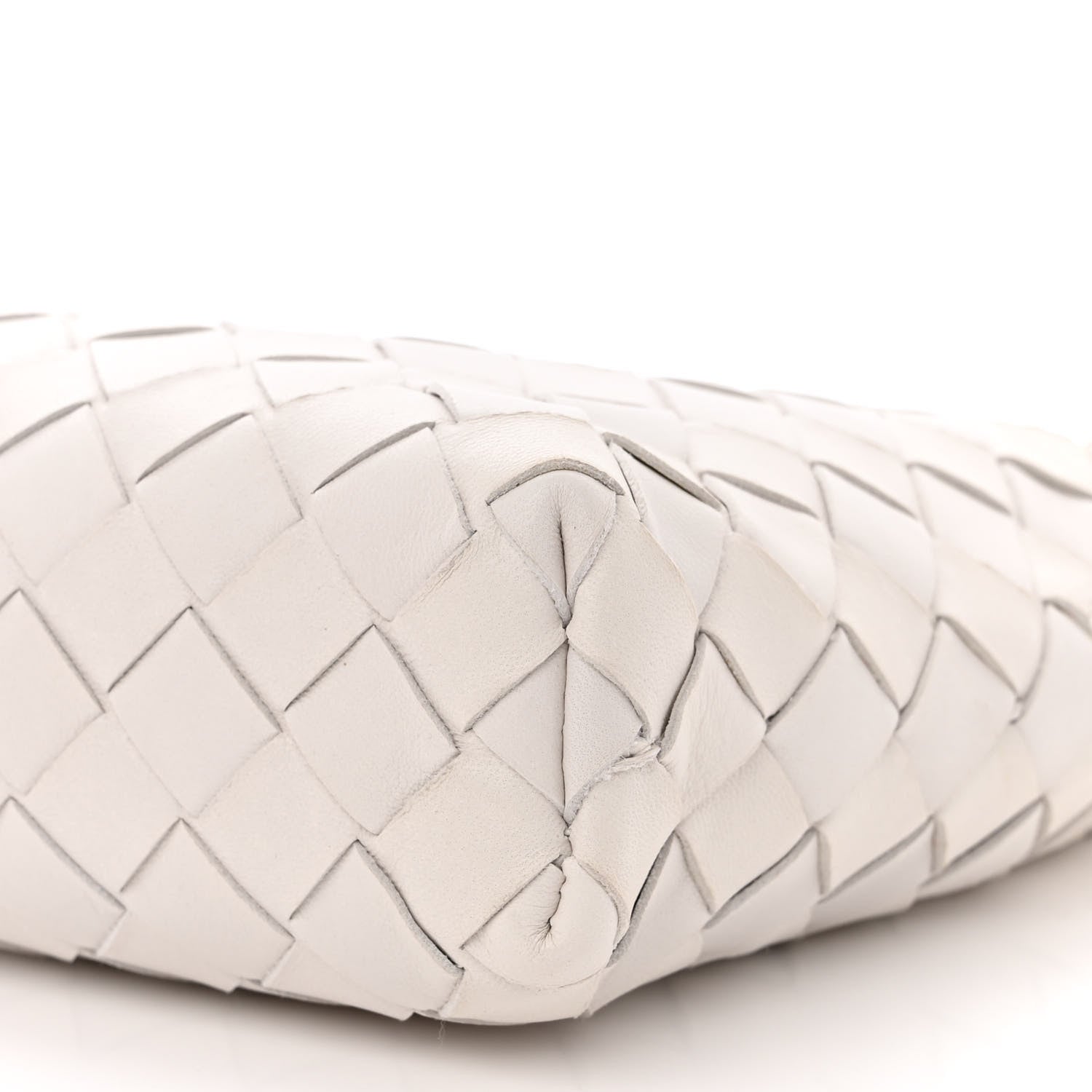 Bottega Veneta Nappa Intrecciato Crossbody White 10 of 10