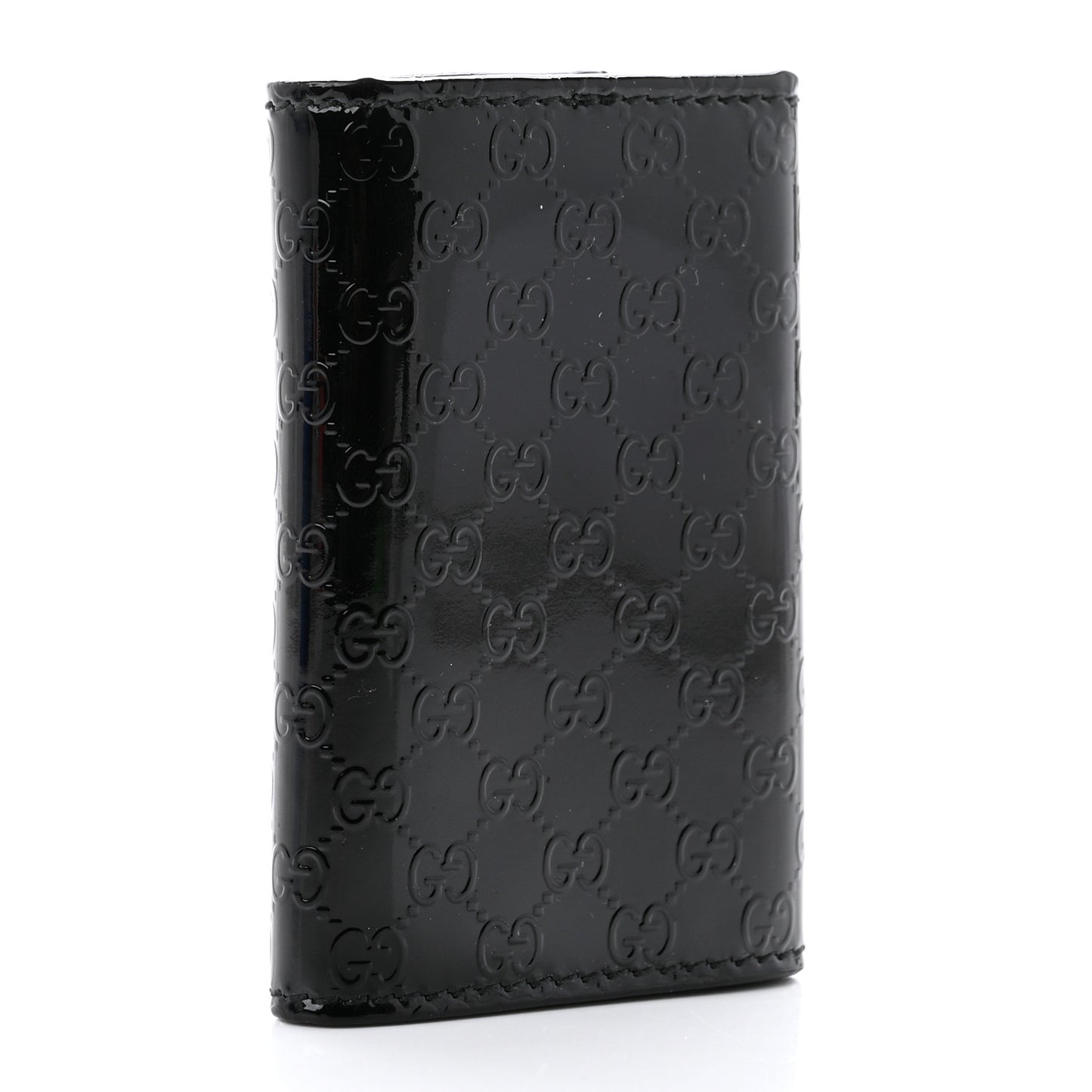 Patent Microguccissima Nice 6 Key Holder Case Black