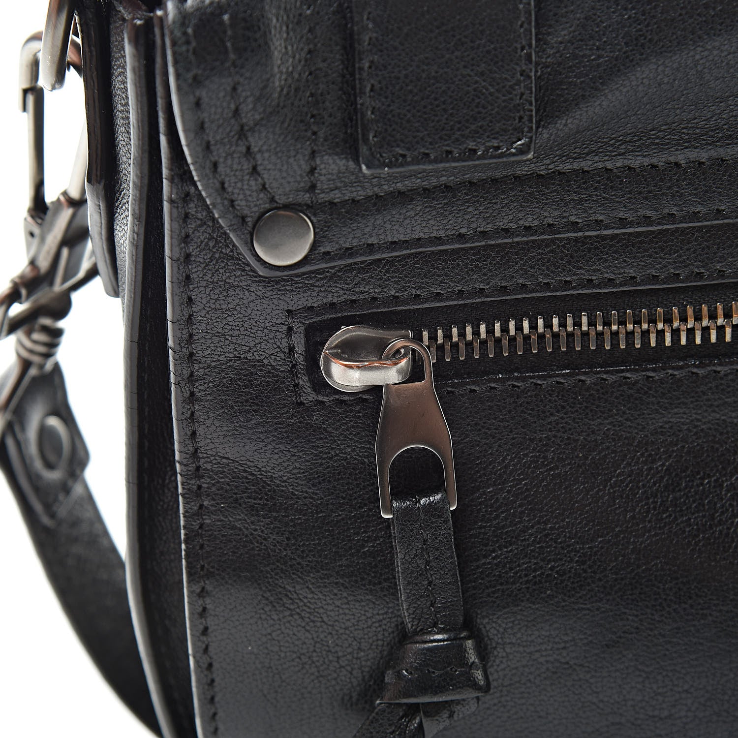 Proenza Schouler Lambskin PS1 Mini Pouch Messenger Black 16 of 16