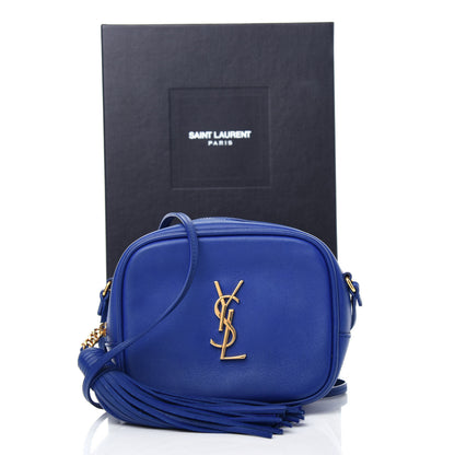 Saint Laurent Nappa Monogram Blogger Bag Outremer 11 of 11