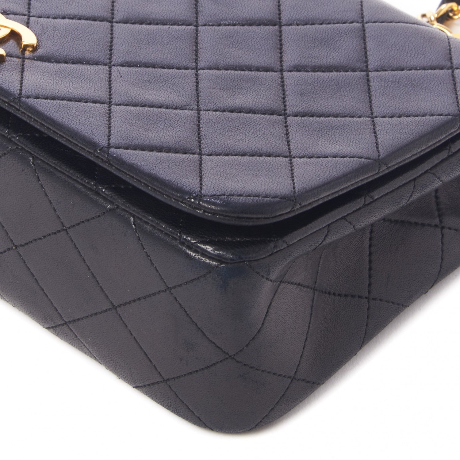 Chanel Lambskin Quilted Small Single Flap Black 5 of 10