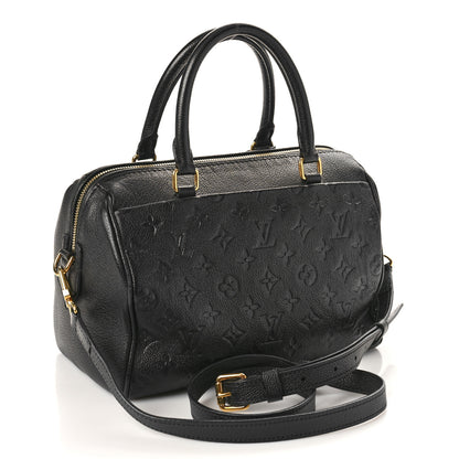 Louis Vuitton Empreinte Speedy Bandouliere 25 NM Black 2 of 10