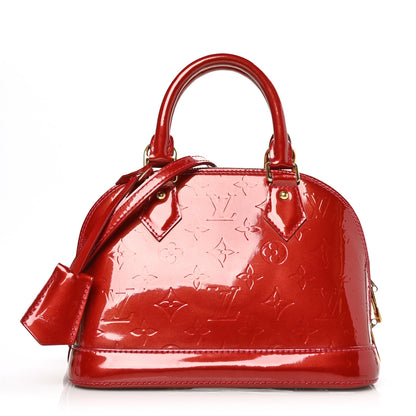 Louis Vuitton Vernis Alma BB Pomme D'Amour 1 of 5