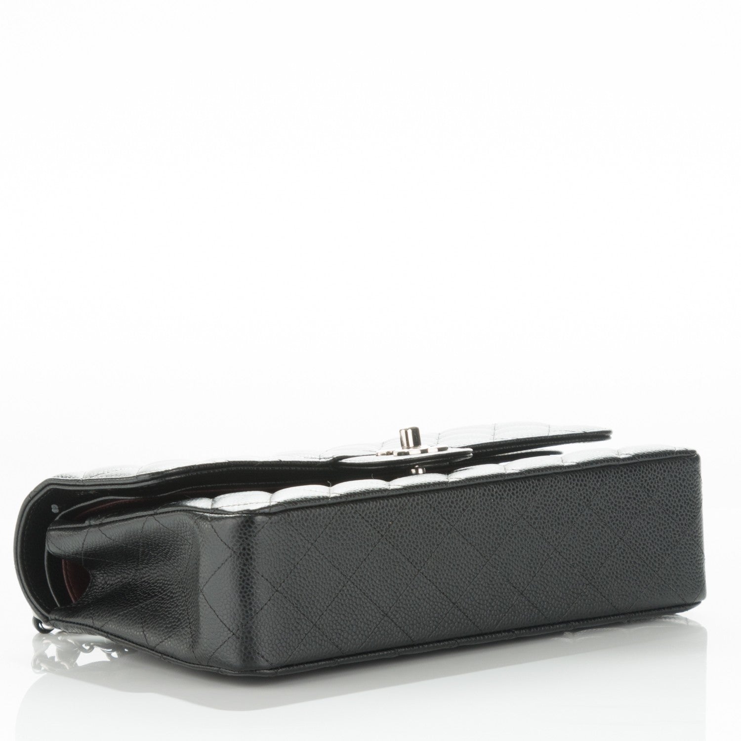 Chanel Caviar Quilted Medium Double Flap Black 4 of 8