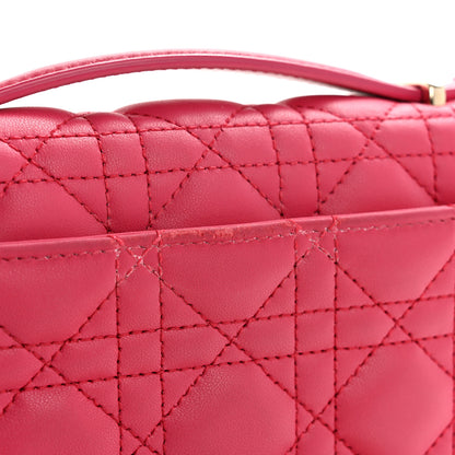 Christian Dior Lambskin Cannage Mini My Dior Bag Passion Pink 11 of 11