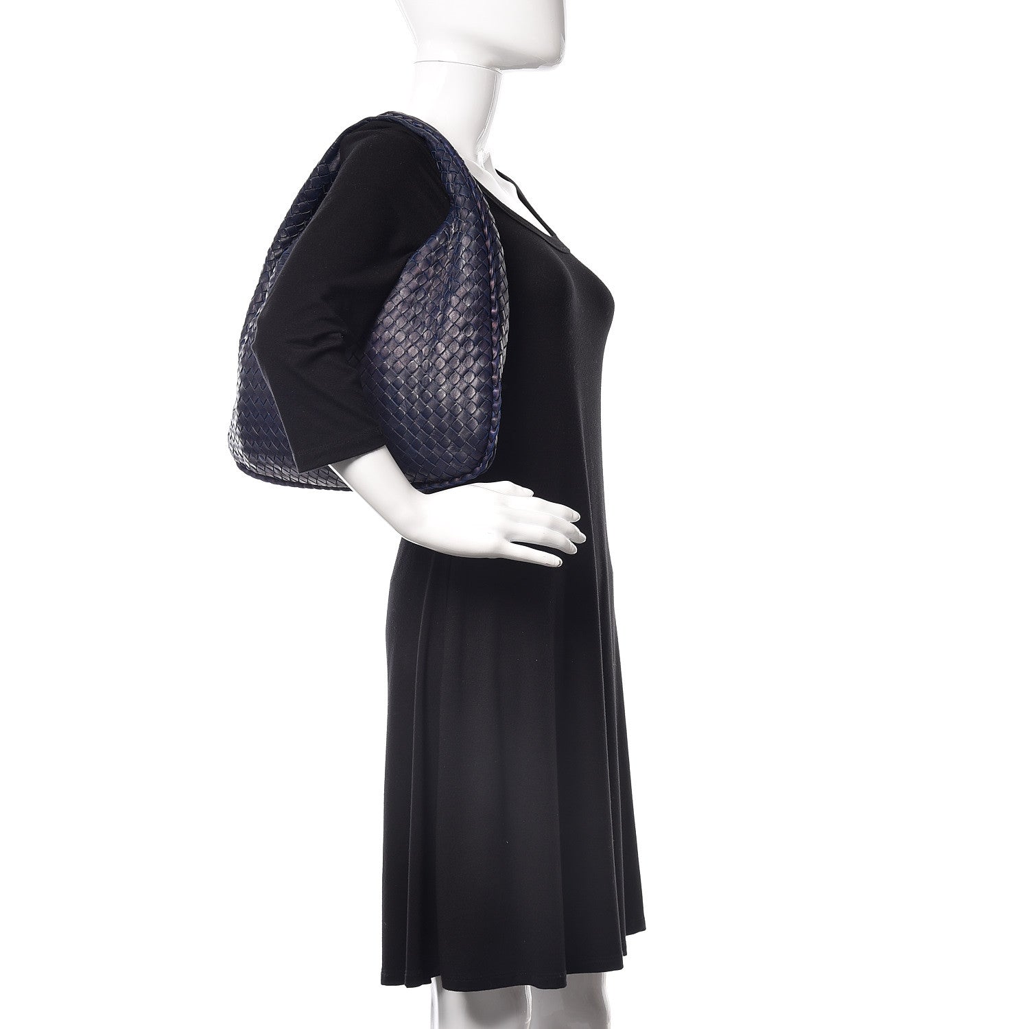 Bottega Veneta Nappa Intrecciato Medium Veneta Hobo Ink 2 of 10