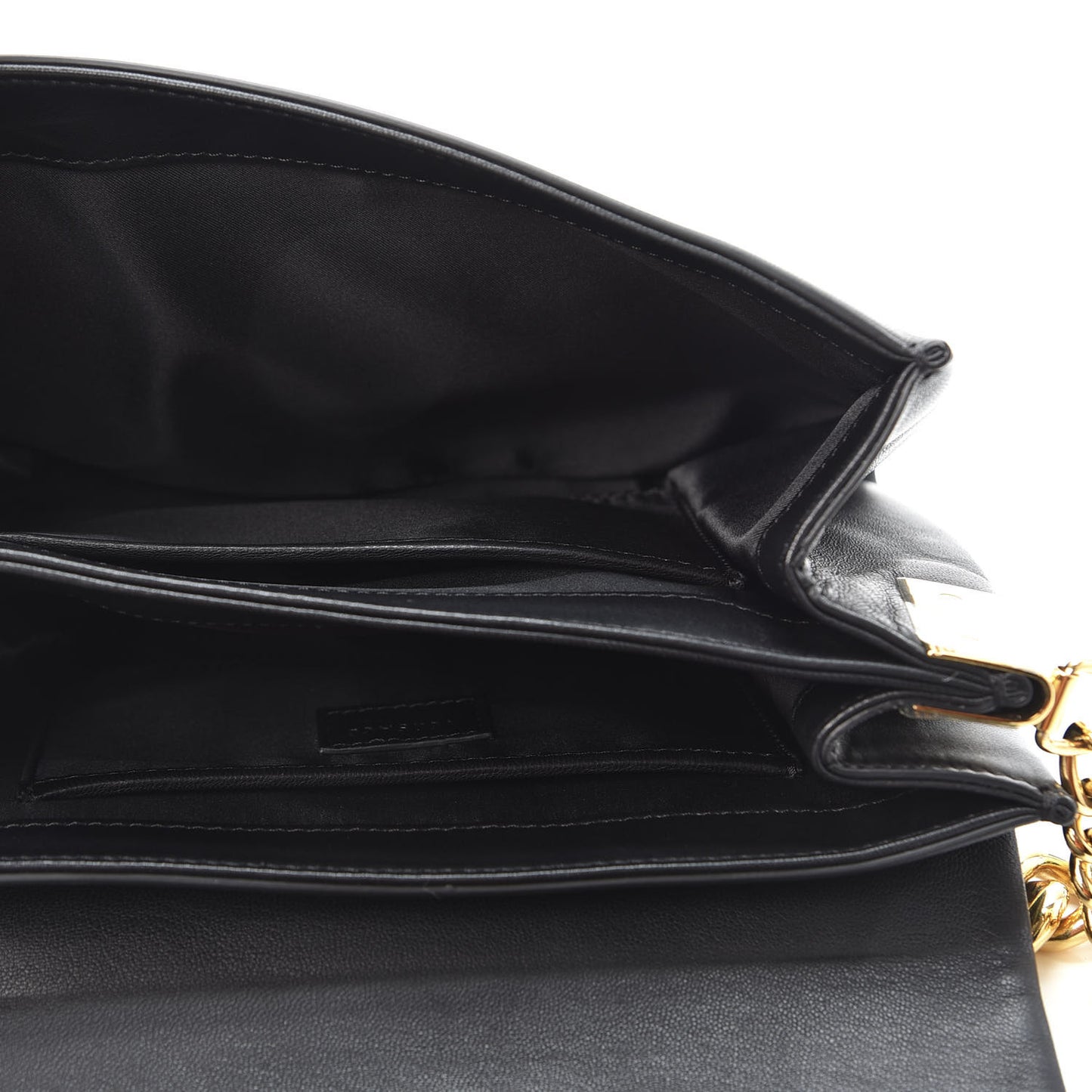 Nappa Palazzo Sultan Shoulder Bag Black