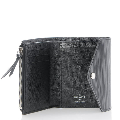 Louis Vuitton Epi Victorine Wallet Black 5 of 8