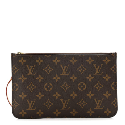 Louis Vuitton Monogram Neverfull MM GM Pochette 1 of 8