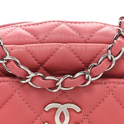 Chanel Lambskin Quilted Small Timeless Camera Case Pink 8 of 10