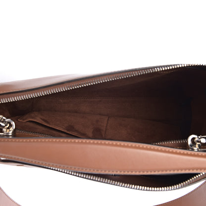 Fendi Vitello Baltico Dolce DotCom Satchel Corteccia Bubblegum 6 of 16