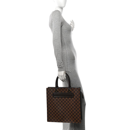 Louis Vuitton Damier Ebene Venice Sac Plat GM 2 of 15