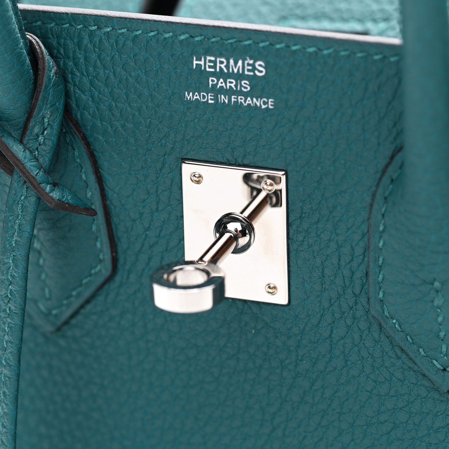 Togo Verso Birkin 25 Vert Bosphore Bleu Ocean