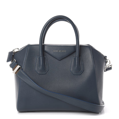 Givenchy Sugar Goatskin Small Antigona Mineral Blue 1 of 8