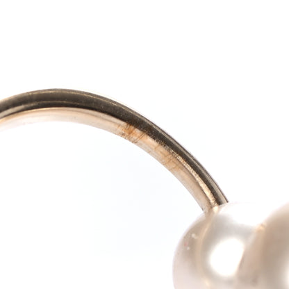 Chanel Pearl CC Ring 3 Gold Pearly White 5 of 5