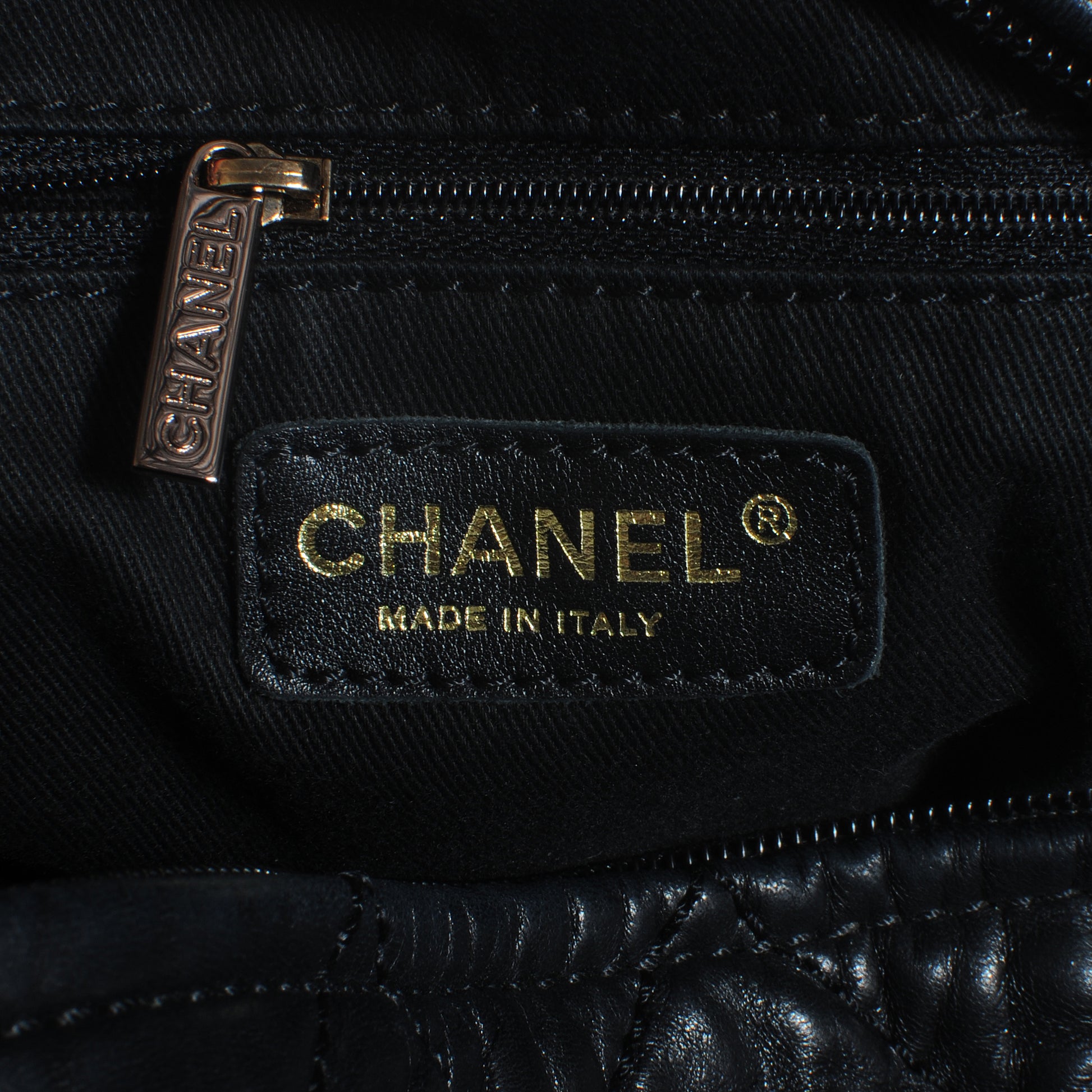 Chanel Lambskin Cloudy Bundle Hobo Black 7 of 8