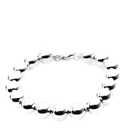 Tiffany Sterling Silver 10mm HardWear Ball Bracelet 1 of 4