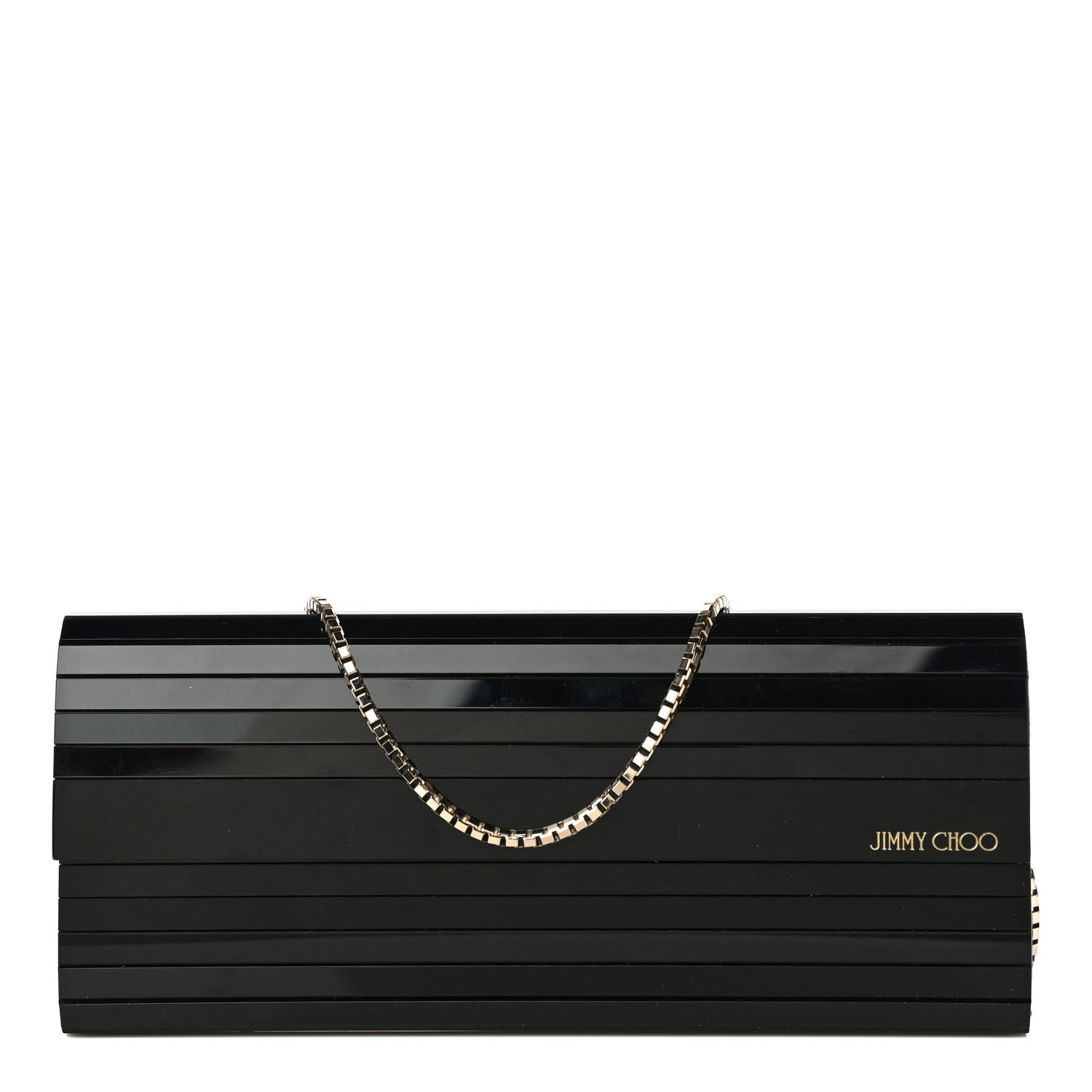 Jimmy Choo Acrylic Sweetie Clutch Black 1 of 10