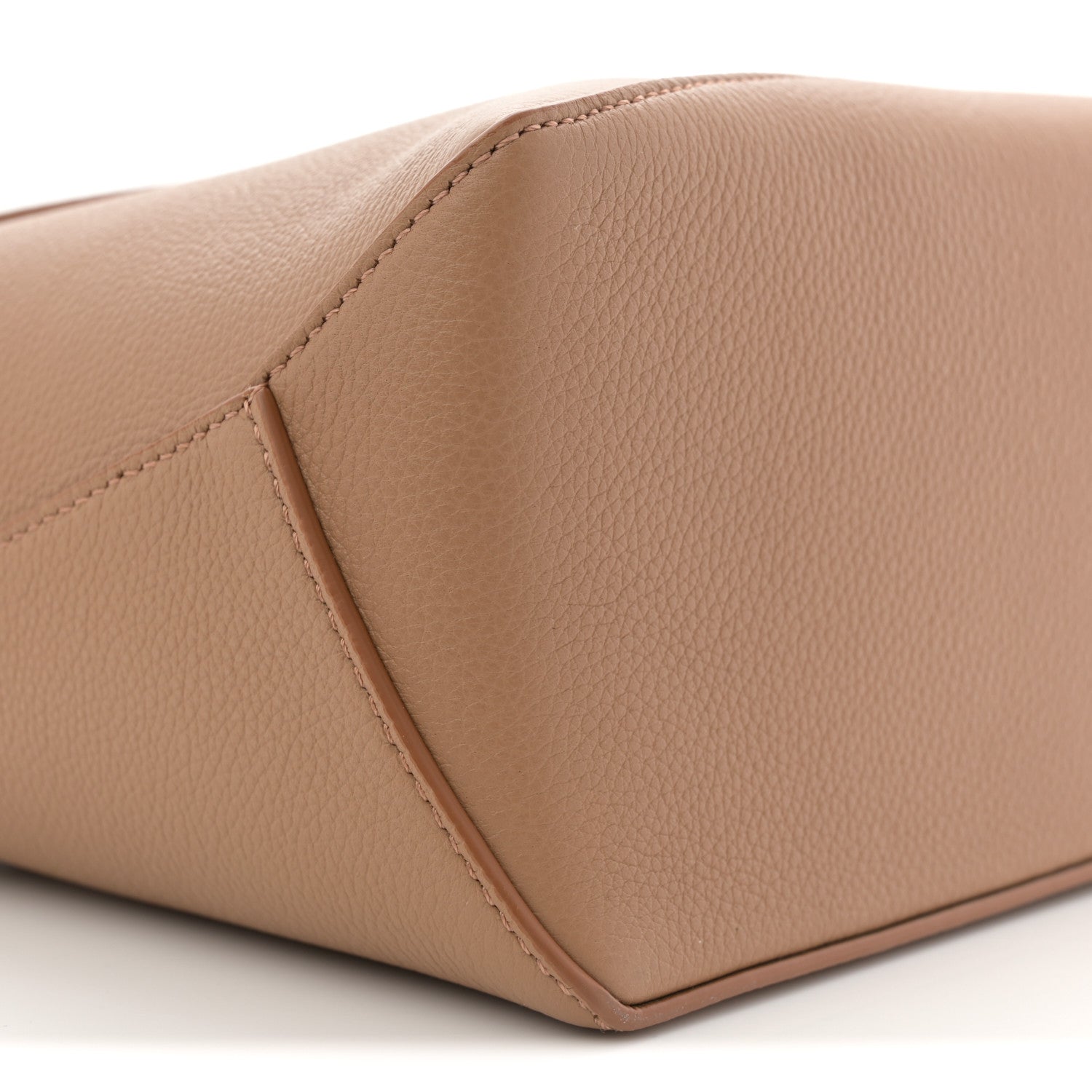 Loewe Grained Calfskin Small Puzzle Edge Bag Toffee 9 of 10