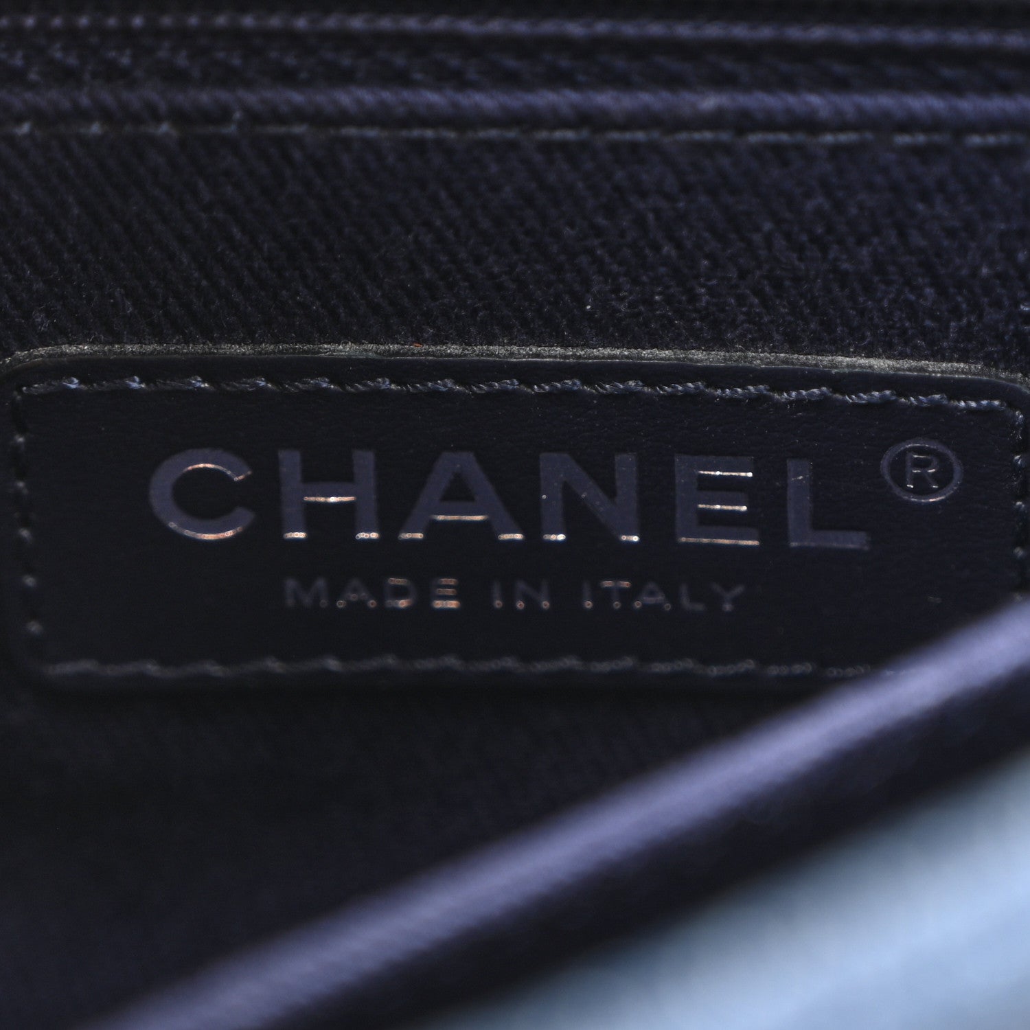 Chanel Denim Quilted Mini Coco Handle Flap Blue 16 of 40
