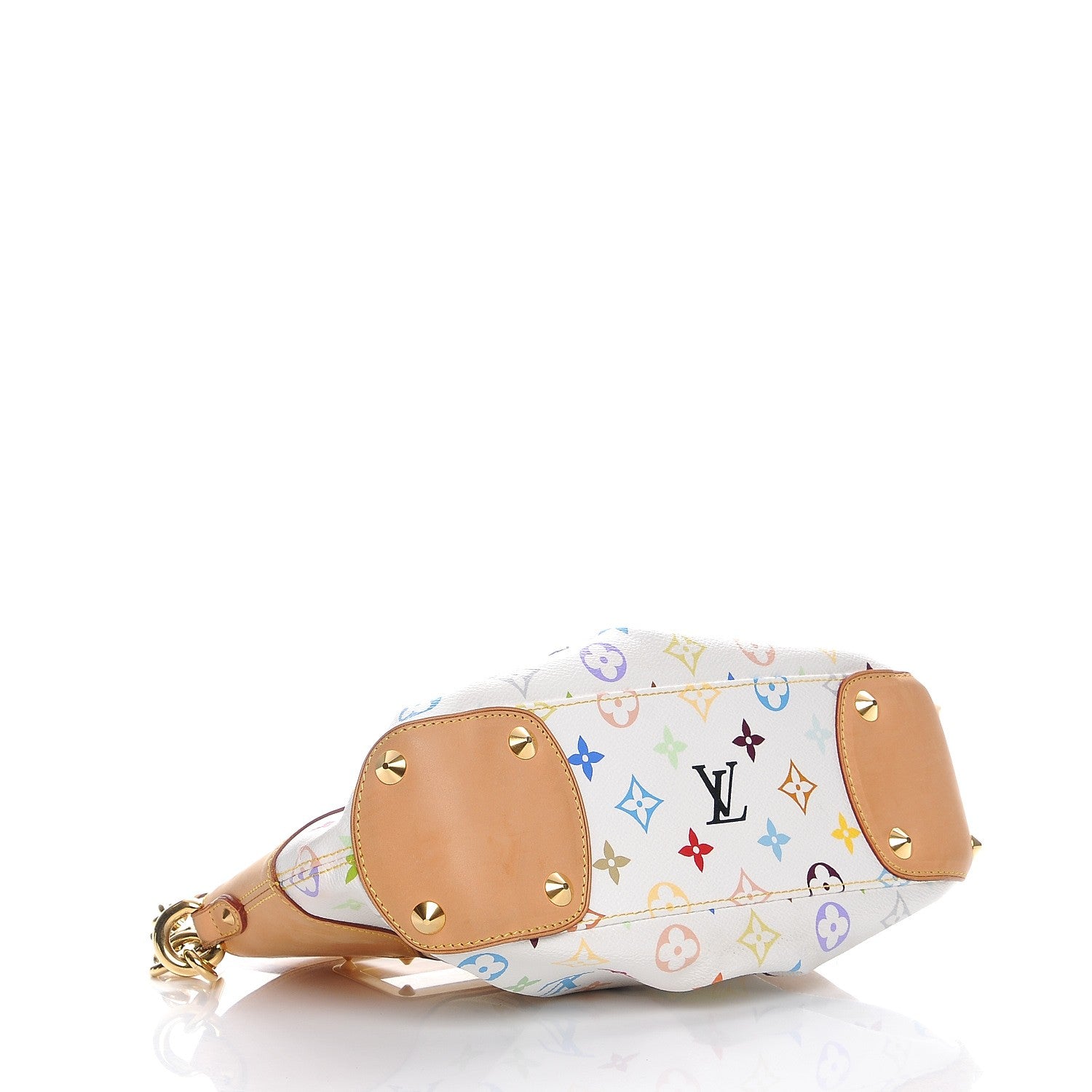 Louis Vuitton Monogram Multicolor Judy PM White 4 of 8