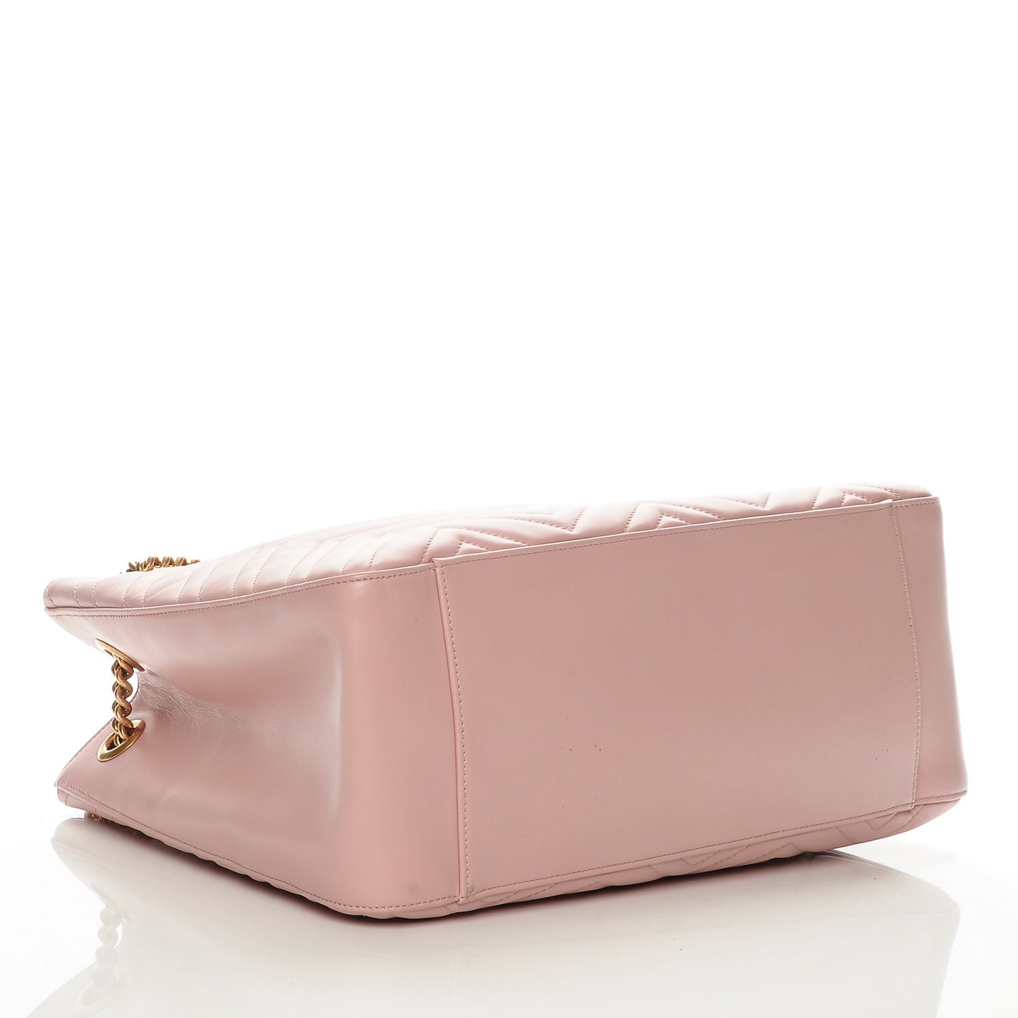 Calfskin Matelasse Medium GG Marmont Shoulder Tote Bag Perfect Pink